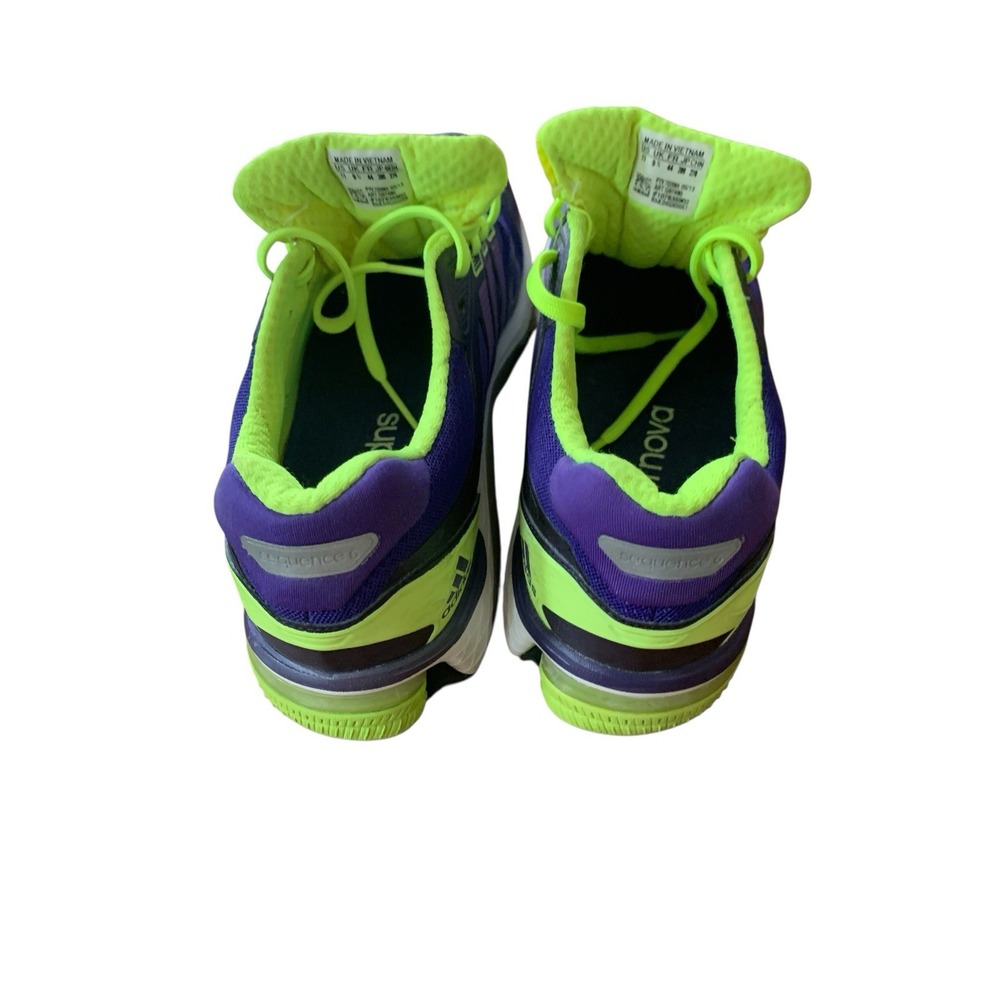 Adidas Super Nova Sequence 5 US 11 UK 9.5 Purple / Yellow Neon - Picture 4 of 6